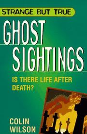Cover of: Ghost sightings