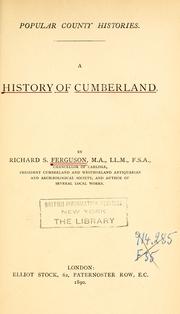 Cover of: A history of Cumberland.