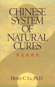Cover of: Chinese system of natural cures