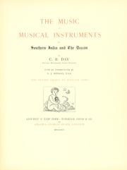 Cover of: The music and musical instruments of southern India and the Deccan by C. R. Day