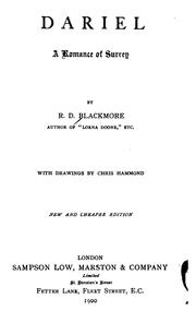 Cover of: Dariel by R. D. Blackmore