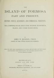 Cover of: The island of Formosa, past and present. by Davidson, James Wheeler