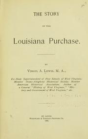 Cover of: The story of the Louisiana purchase.