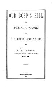 Old Copp's Hill and burial ground by E. MacDonald