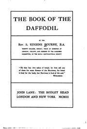 Cover of: The book of the daffodil