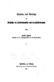 Cover of: Studien und beiträge zur geschichte der Jesuitenkomödie und des klosterdramas.