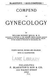 Cover of: Compend of gynecology