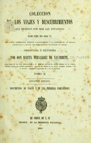 Colección de los viages y descubrimientos que hicieron por mar los españoles  desde fines del siglo XV by Martín Fernández de Navarrete
