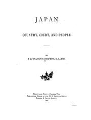 Cover of: Japan, country, court, and people