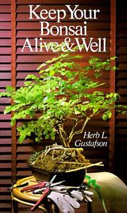 Cover of: Keep your bonsai alive & well