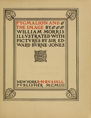 Cover of: Pygmalion and the image