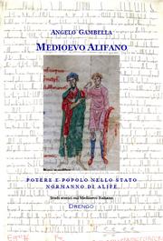 Cover of: Medioevo alifano by Angelo Gambella