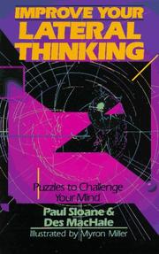 Cover of: Improve your lateral thinking: puzzles to challenge your mind