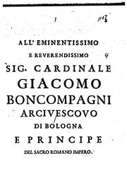 Cover of: Notizie degli scrittori bolognesi e dell' opere loro stampate e manoscritte by Pellegrino Antonio Orlandi