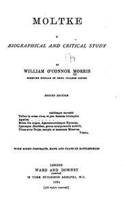 Cover of: Moltke: a biographical and critical study