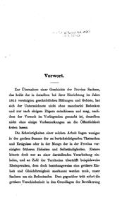 Cover of: Geschichte der in der preussischen Provinz Sachsen vereinigten gebiete.