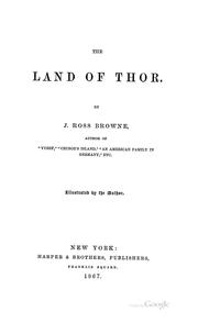 Cover of: land of Thor. | 