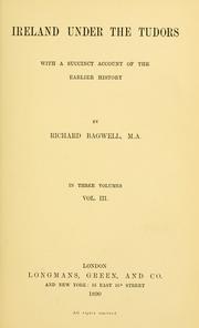 Cover of: Ireland under the Tudors: with a succinct account of the earlier history