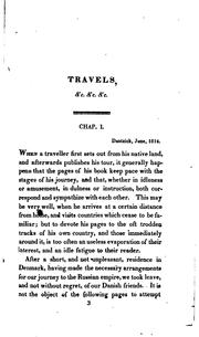 Travels through part of the Russian Empire and the country of Poland by Johnston, Robert
