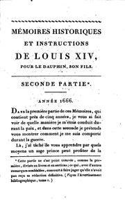 Cover of: Oeuvres de Louis XVI. by Louis XIV King of France