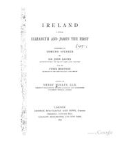 Cover of: Ireland under Elizabeth and James the First.