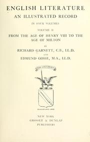 Cover of: English literature by Richard Garnett