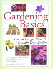 Cover of: Country Living Gardener Gardening Basics by Ken Beckett, Steven Bradley, Noel Kingsbury, Tim Newbury