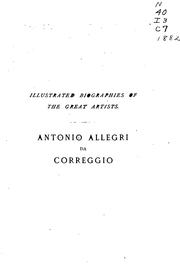 Cover of: Correggio