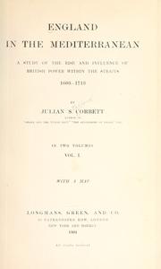 Cover of: England in the Mediterranean by Sir Julian Stafford Corbett