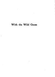 Cover of: With the wild geese