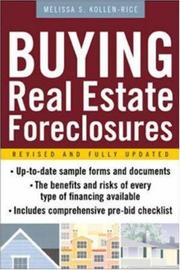 Cover of: Buying Real Estate Foreclosures