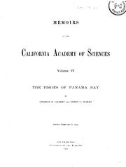 Cover of: The fishes of Panama Bay