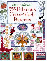 Cover of: Donna Kooler's 555 fabulous cross-stitch patterns.