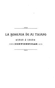 Cover of: Recuerdos de España: precedidos de La Bohemia de mi tiempo