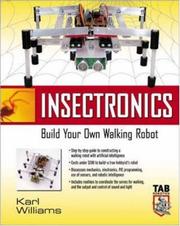 Cover of: Insectronics : Build Your Own Walking Robot