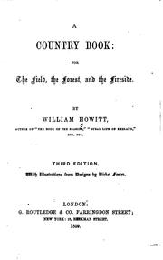 Cover of: A country book: for the field, the forest, and the fireside.