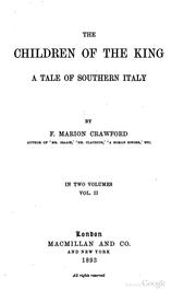 Cover of: The children of the king: a tale of southern Italy