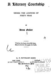 Cover of: A literary courtship under the auspices of Pike's Peak