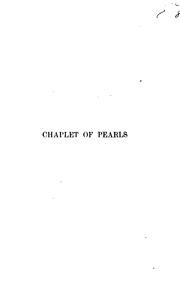 Cover of: The chaplet of pearls