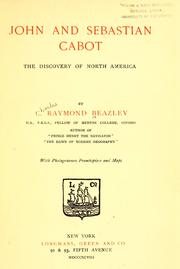 Cover of: John and Sebastian Cabot: the discovery of North America