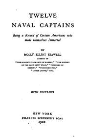 Cover of: Twelve naval captains by Molly Elliot Seawell, Molly Elliot Seawell