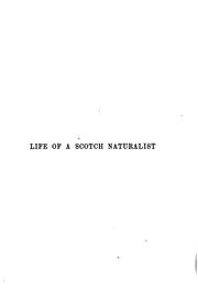 Life of a Scotch naturalist, Thomas Edward, associate of the Linnean Society by Samuel Smiles