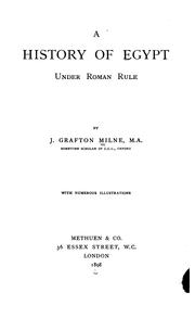Cover of: A history of Egypt ... by W. M. Flinders Petrie