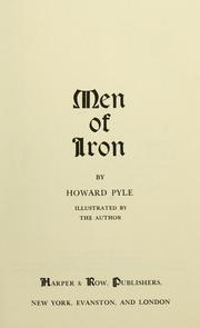 Cover of: Men of iron by Howard Pyle