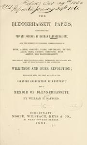 Cover of: The Blennerhassett papers by William H. Safford