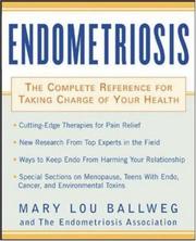 Cover of: Endometriosis  by Mary Lou Ballweg, Mary Lou Ballweg