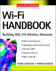 Cover of: Wi-Fi Handbook : Building 802.11b Wireless Networks