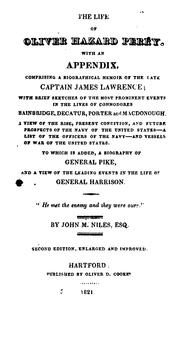 Cover of: The life of Oliver Hazard Perry. by John M. Niles