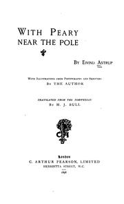 Cover of: With Peary near the pole