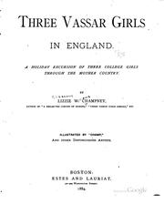 Cover of: Three Vassar girls in England